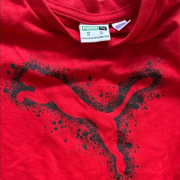 PUMA Kids Red and Black Set - Picture 2 of 2